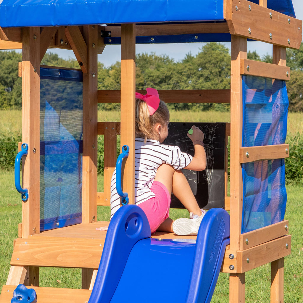 Wooden Cedar Swing Set S444