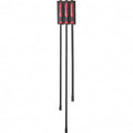 3-Piece Long Pry Bar Set and Rack F5004