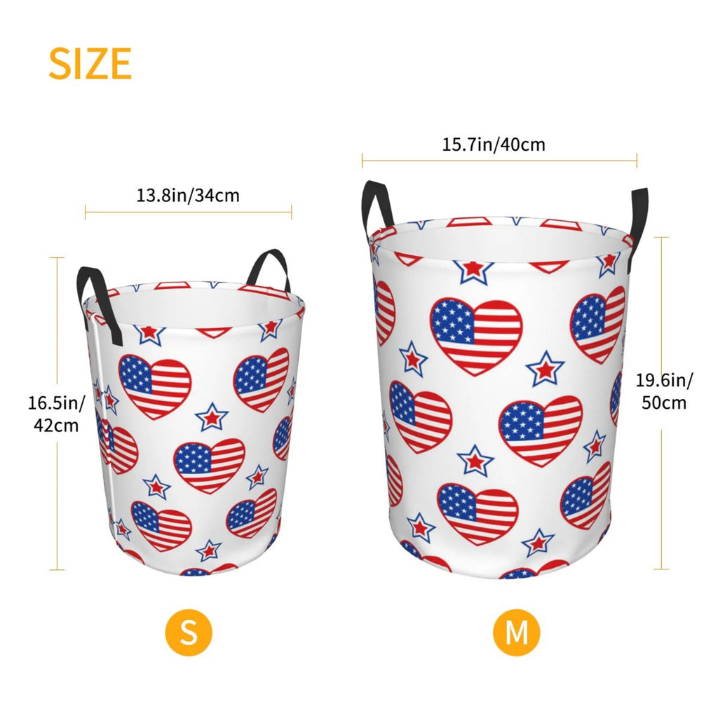 Round Waterproof Collapsible Laundry Basket U483446
