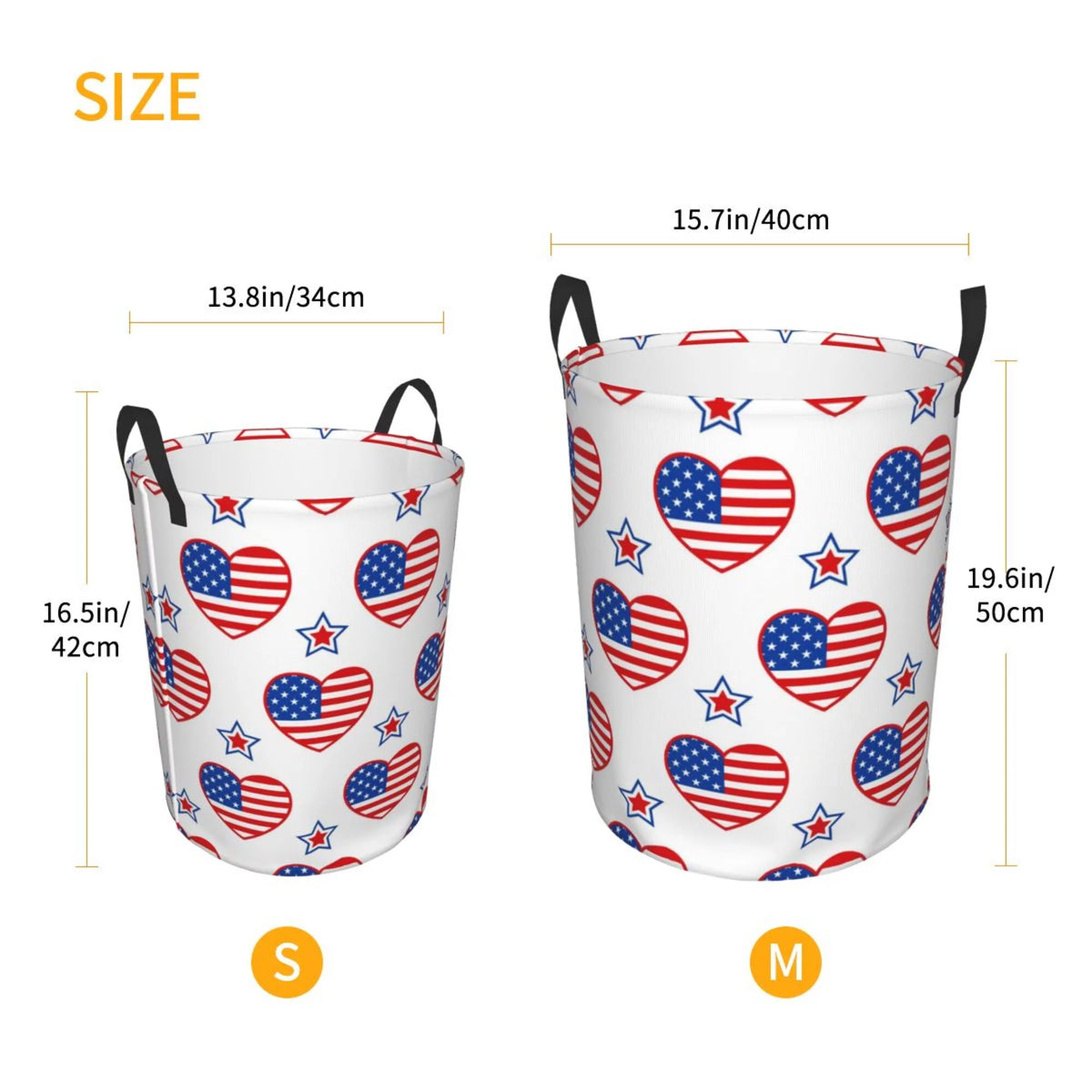 Round Waterproof Collapsible Laundry Basket U483446