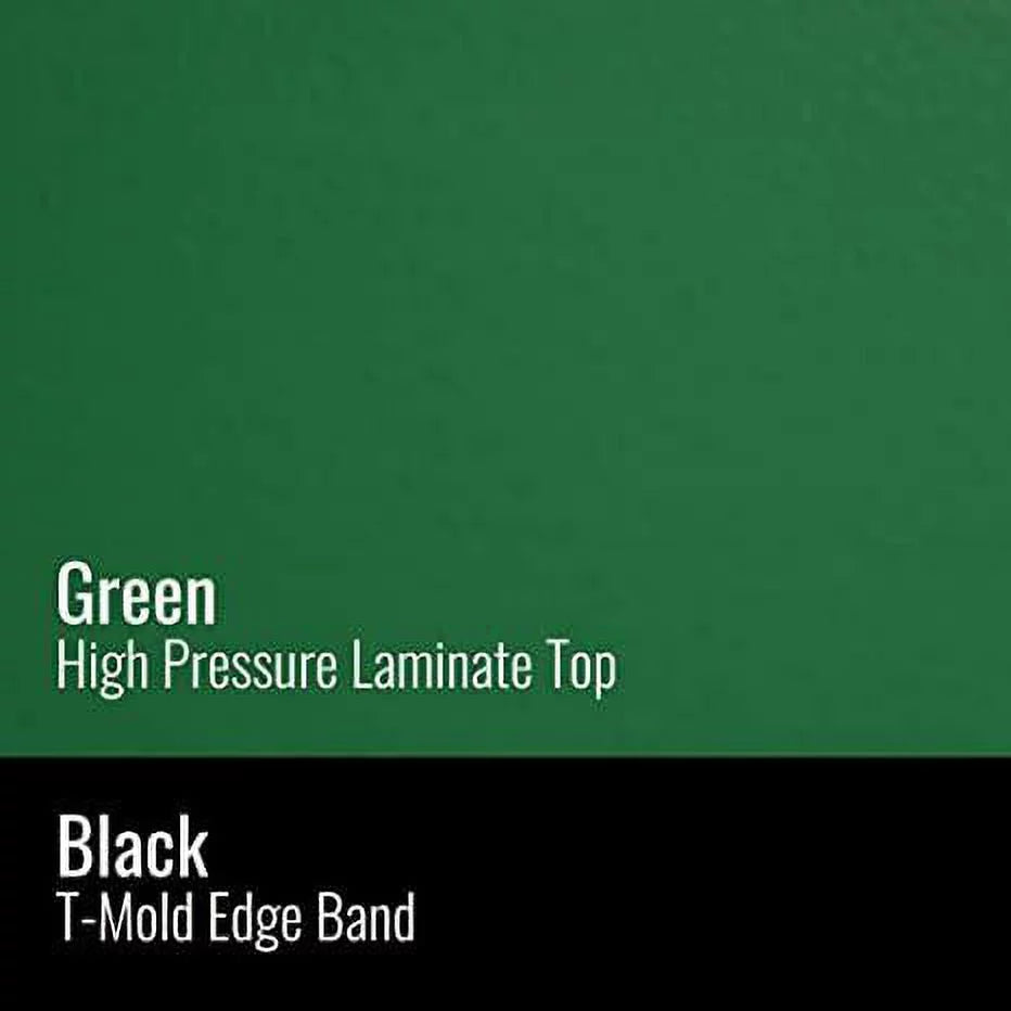 42x42" Green Black Desk S792936