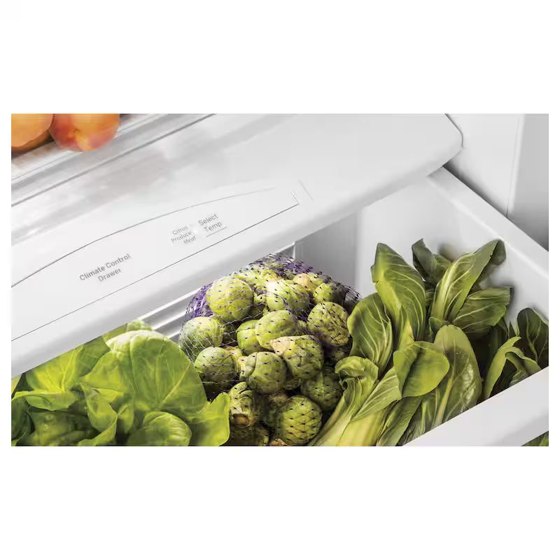 28.7 cu. ft. Side by Side Refrigerator with Dispenser in Stainless Steel Y378155