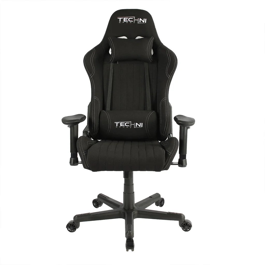 Black Ergonomic High Back Fabric Gaming Chair S8303