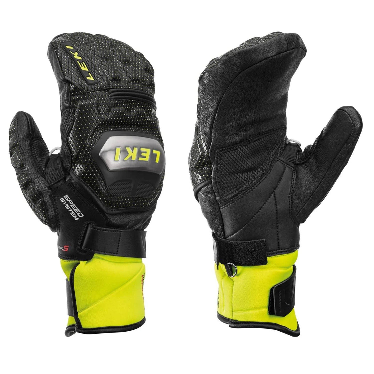 Black and Lemon Mitt O4902