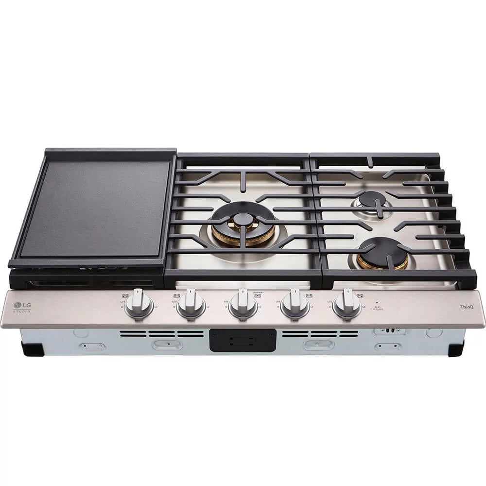 36 inch Stainless 5-Burner Built-In Gas Cooktop Y5145