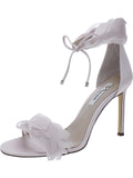 Satin Feather Heels C167523