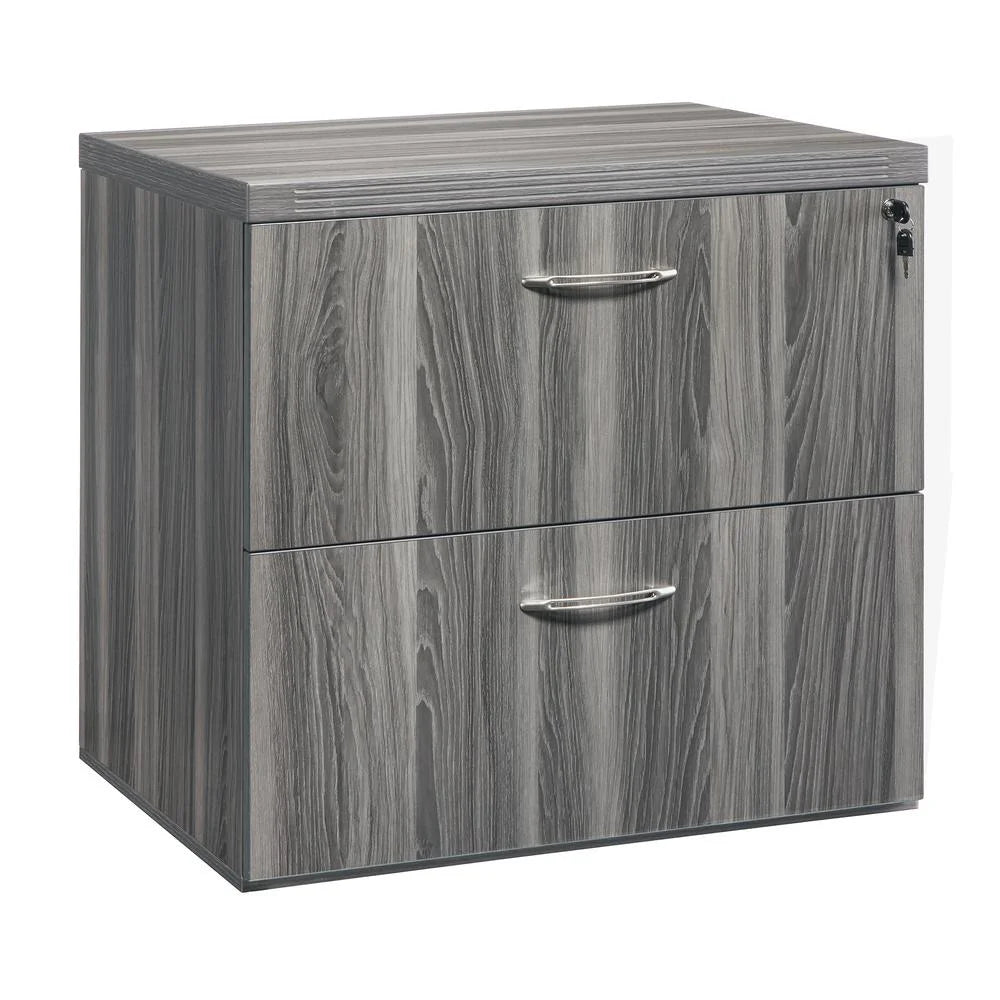 2 Drawer Gray Steel File Cabinet M700783