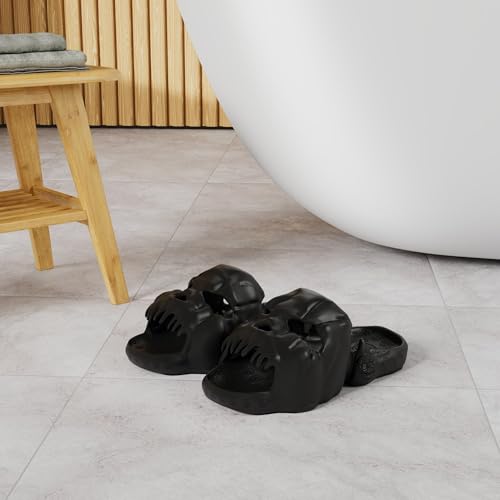 Skull Slides Sandals Open Toe Slip On W152384