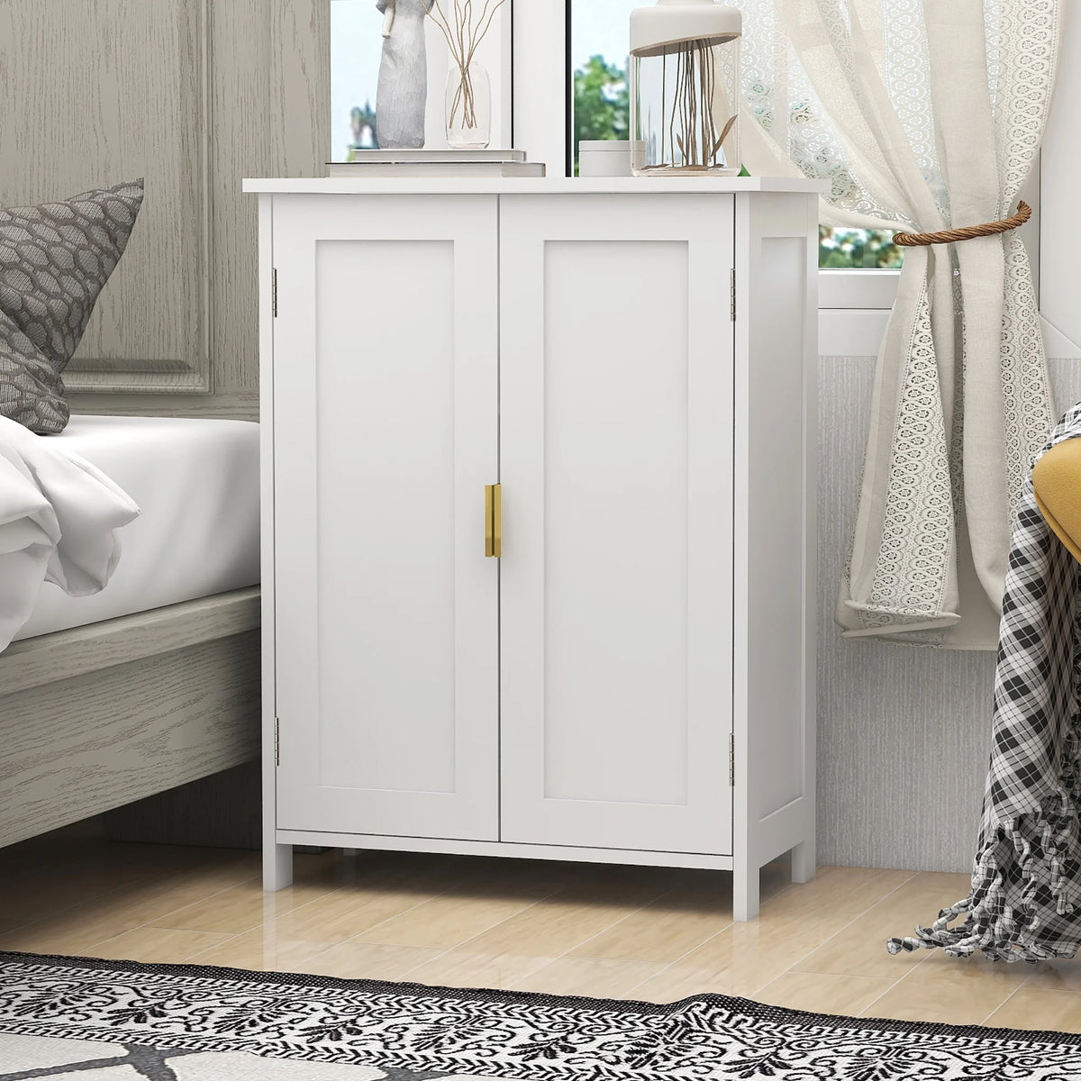 Bathroom Storage Cabinet with 2 Doors L660579