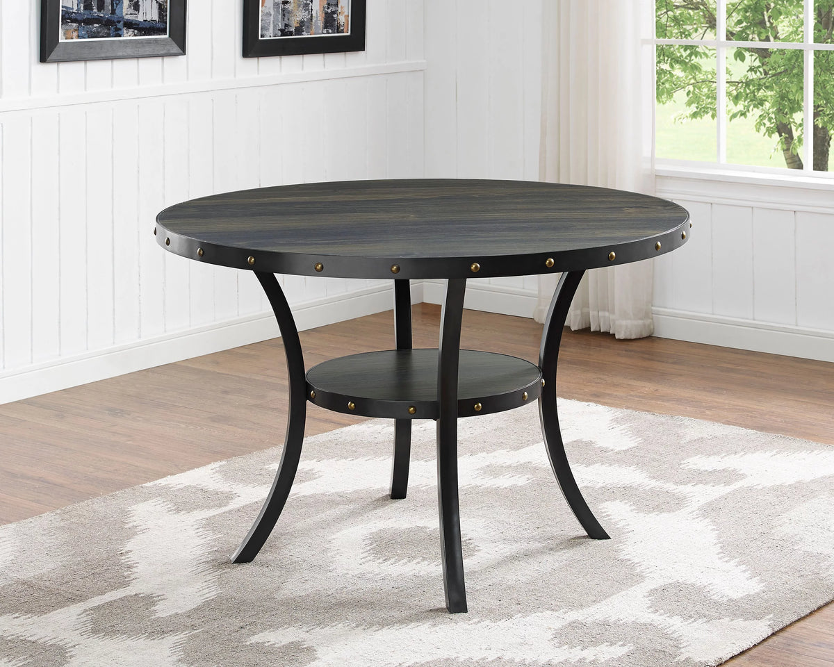 5 Piece Wooden Dining Table Set G85716