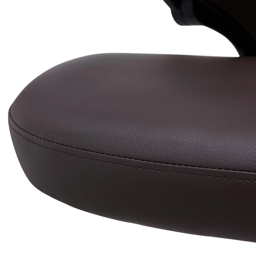 Brown Vinyl Drafting Chair Y585231