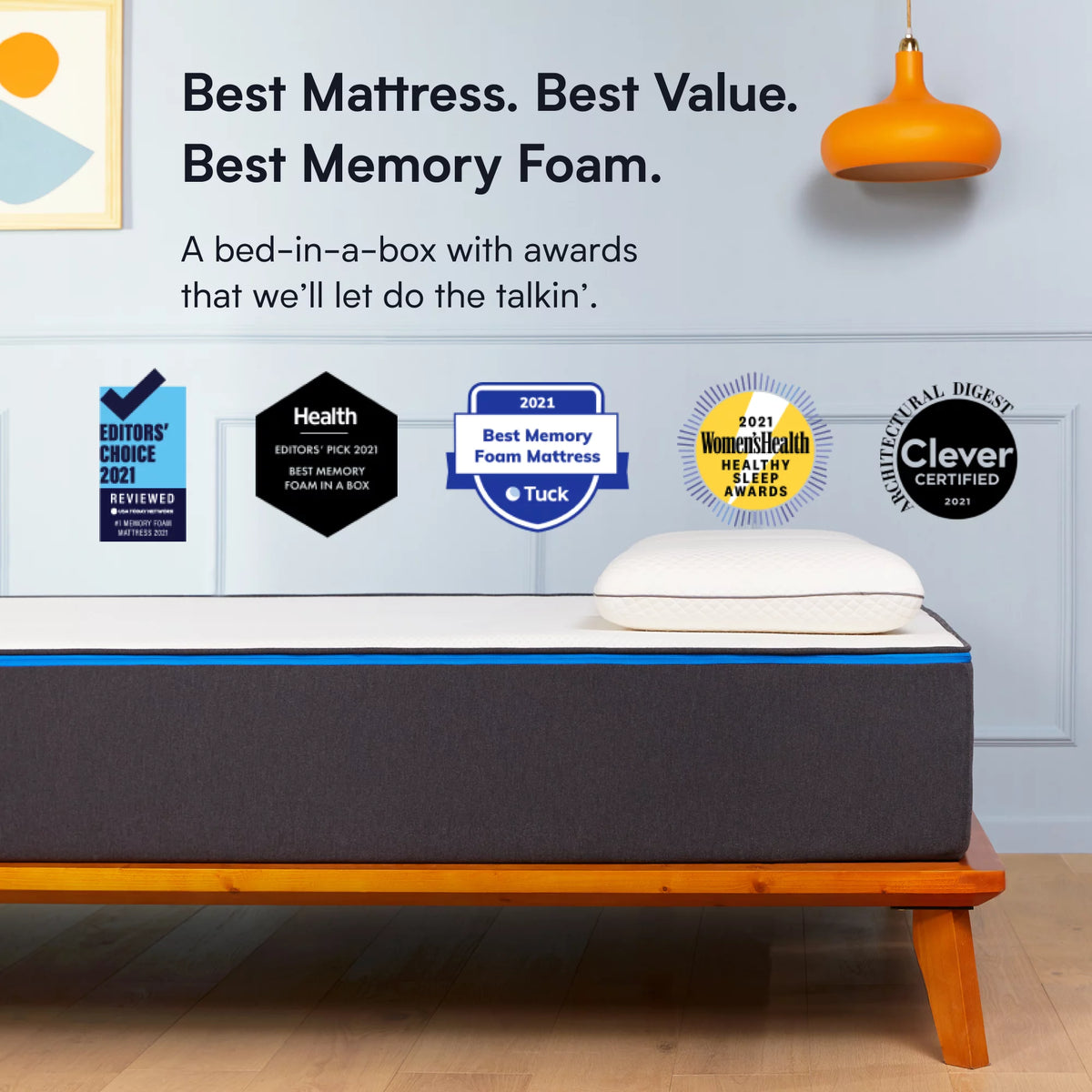 Queen Gel Memory Foam Mattress O184