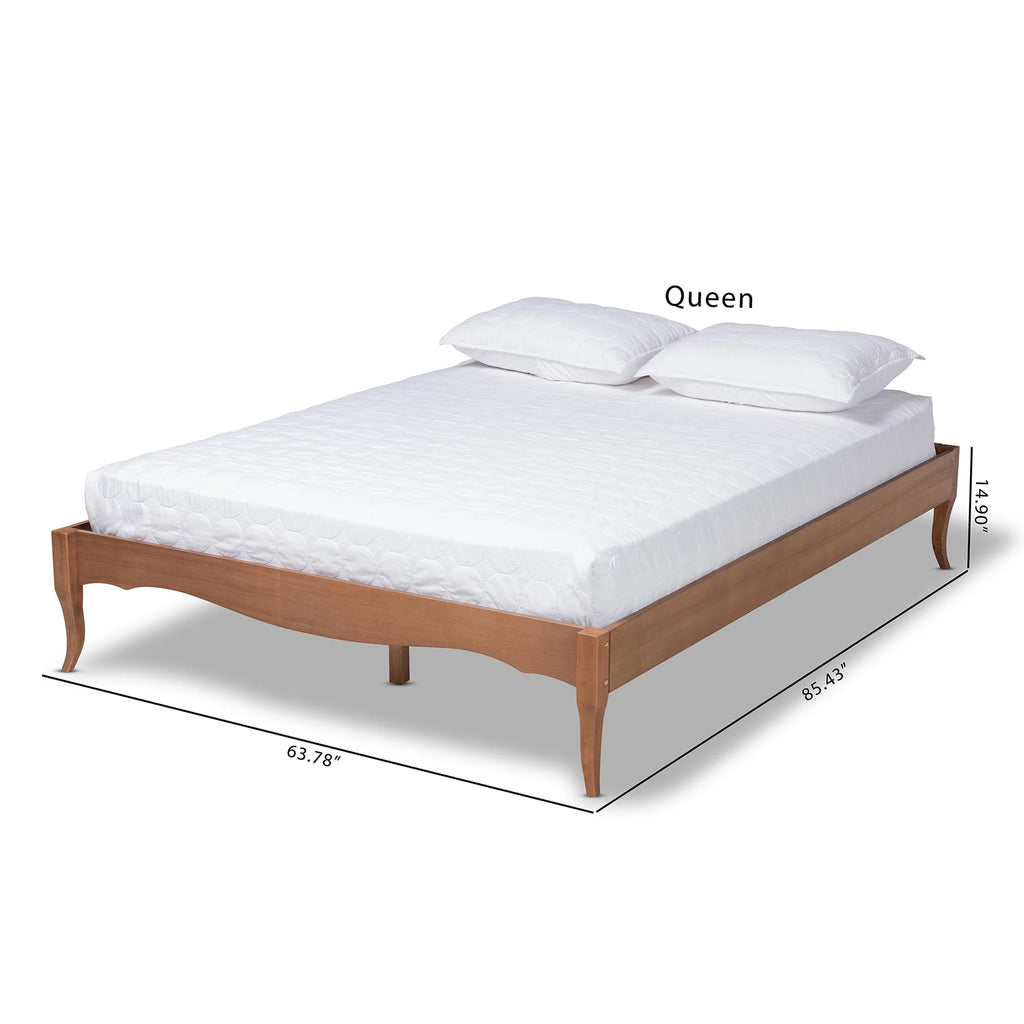 Queen Size Wood Bed Frame U181