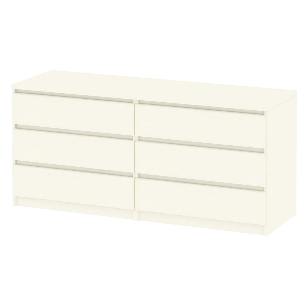 6 Drawer Double Dresser P933