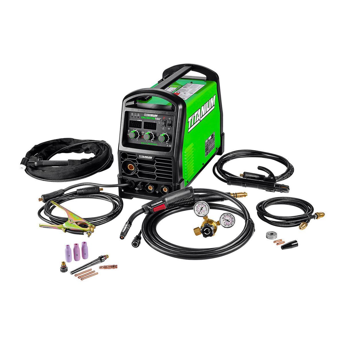 140 Professional Multiprocess Welder with 120V Input M9804