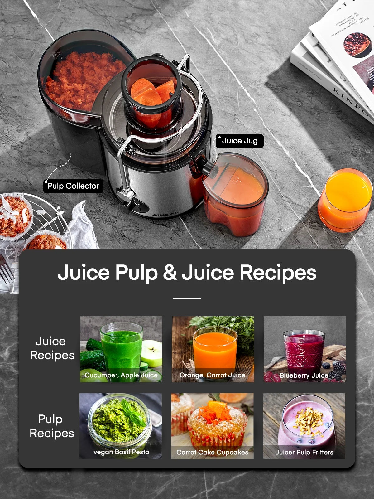 400W 3 Speed Juicer Machine P1319