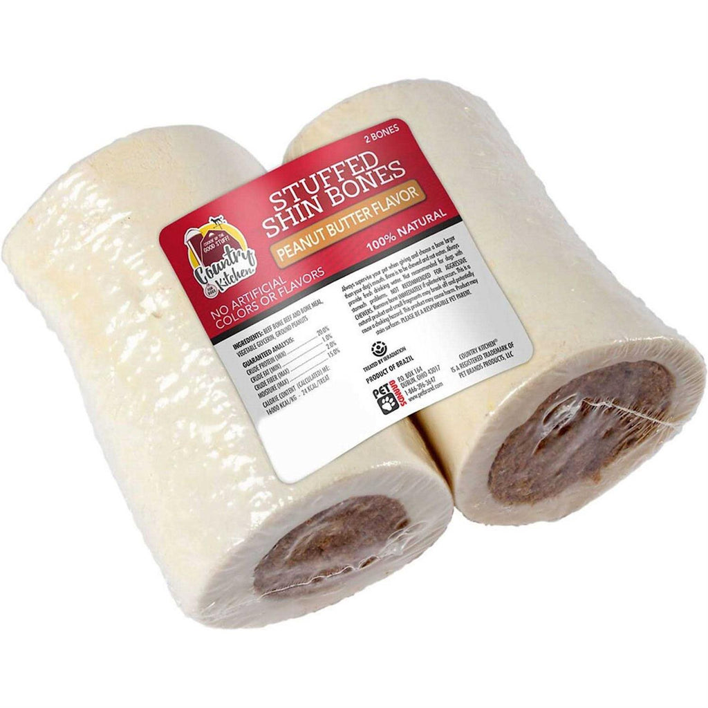 Peanut Butter Stuffed Shin Bone Dog Treats P21418