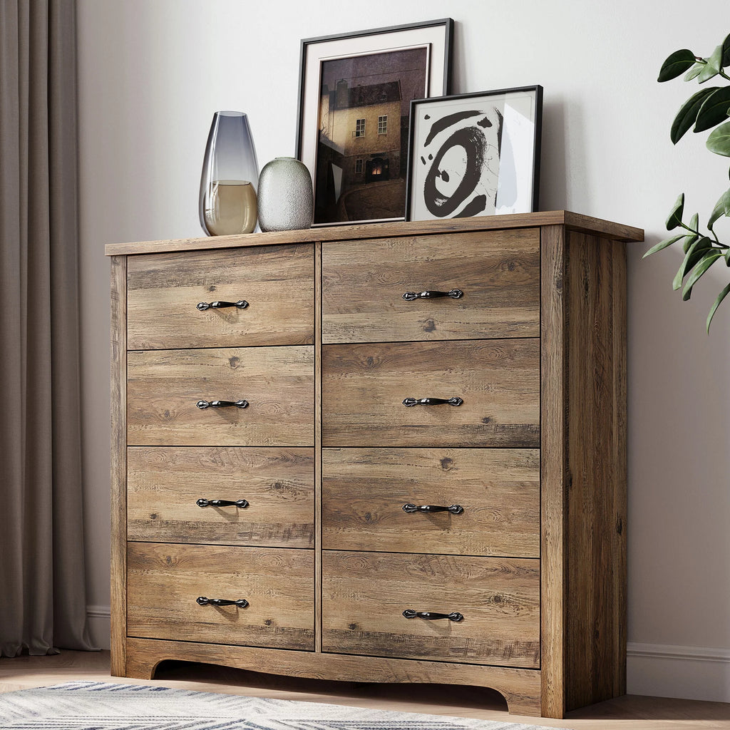 Black 5 Drawer Dresser F87755