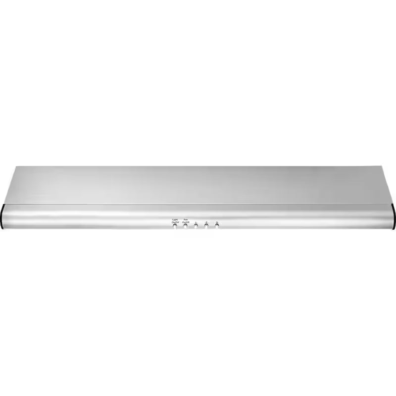 30 in. Convertible Range Hood with Push Buttons in Stainless Steel V86861