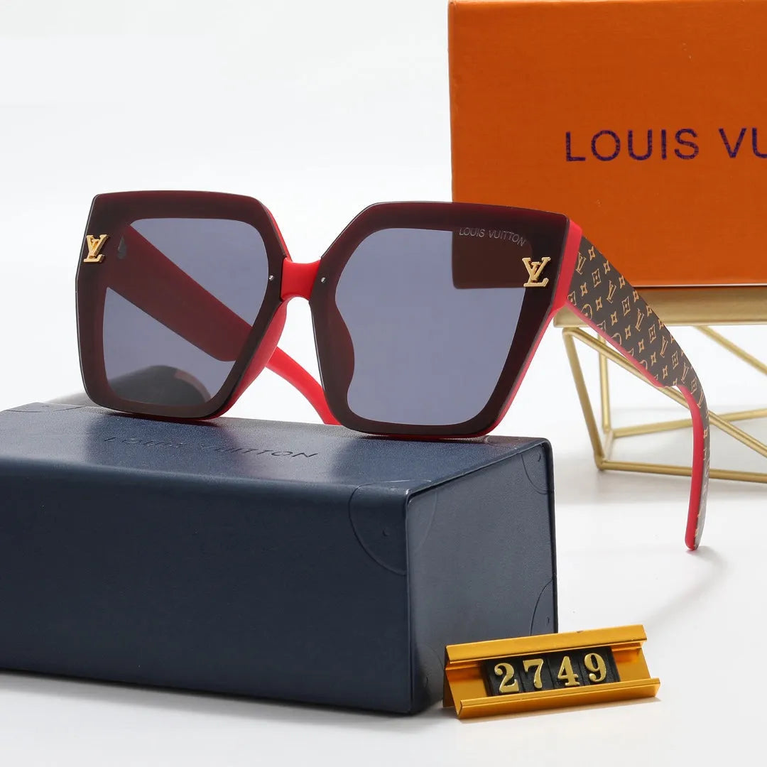 Four Leaf Clover Print Polarized Sunglasses N35498