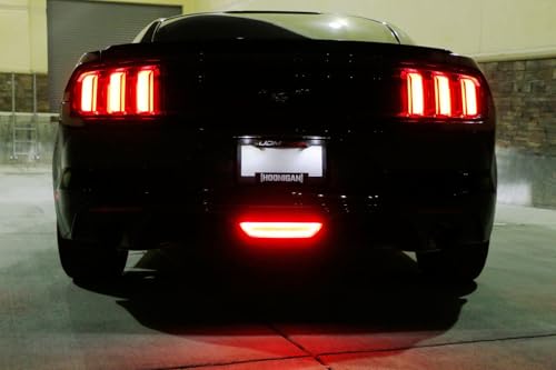 Clear Lens LED Rear Fog Light Kit with Red Tail Brake Lamp & White Backup Reverse Lamp O450777