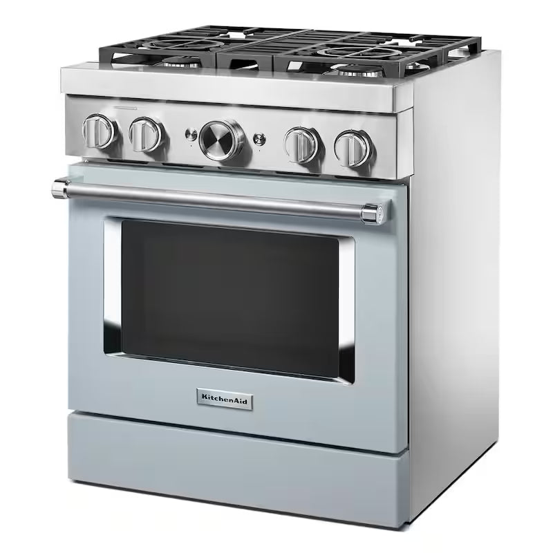 4 Burner Dual Fuel Freestanding Smart Range H548