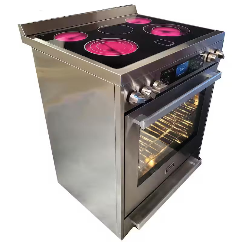 5-Element Electric Range with Convection in Stainless Steel E212012