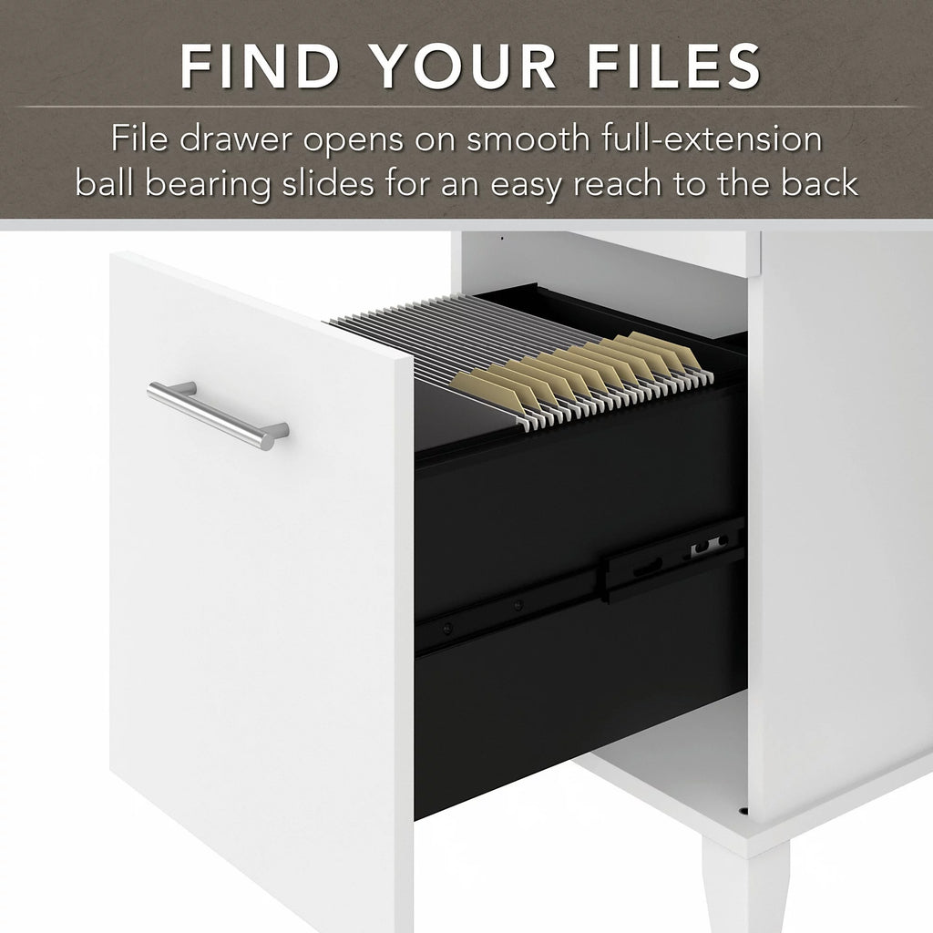 72" Single Pedestal Desk B379