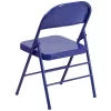 Cobalt Blue Metal Folding Chair S2307