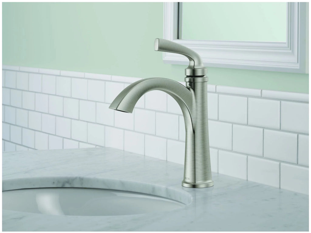 Black Single Hole Bathroom Faucet M374197