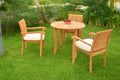 3 Seater 4 Pc Teak Dining Set T36065