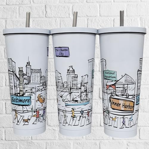 25 Oz Vacuum Insulated Stainless Steel Tumbler with Lids & Straw B70802