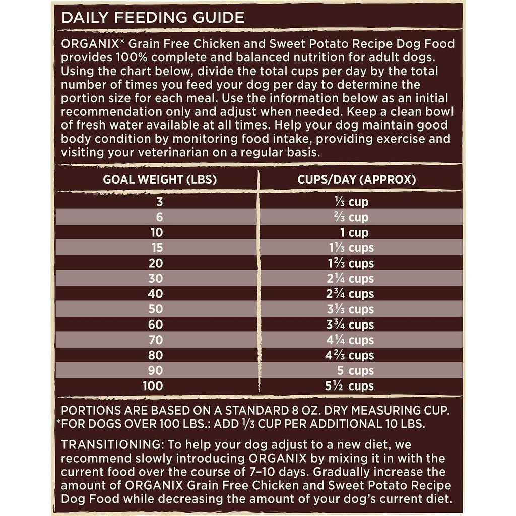 Organic Chicken Recipe Dry Dog Food X69576