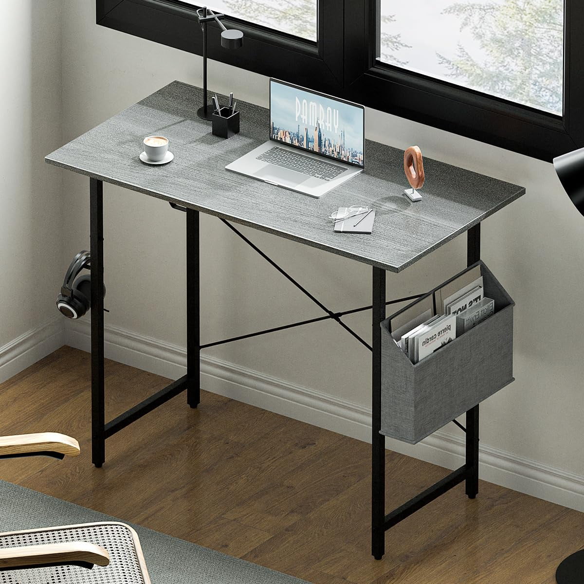 32 Inch Computer Desk with Storage Bag R376