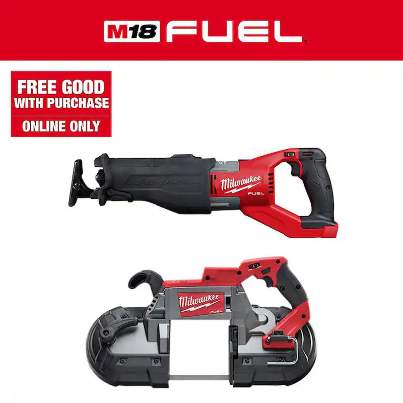 18V Lithium-Ion Brushless Cordless Reciprocating Saw & Bandsaw T983