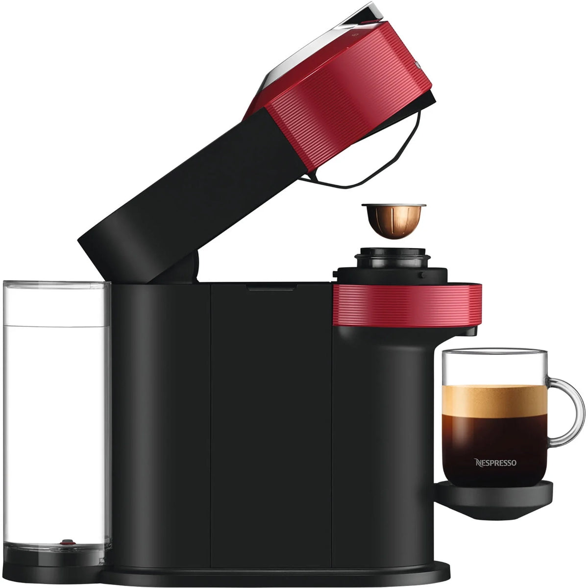 Red Coffee and Espresso Maker X180