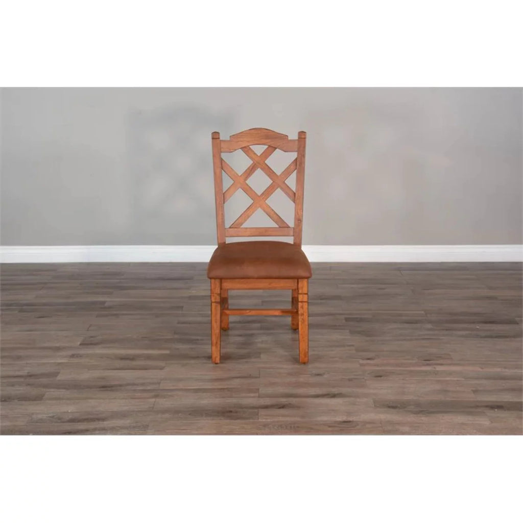 Crossback Chair with Cushion Seat Y92293