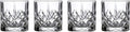 Clear Crystalline Tumbler Set of 4 E968