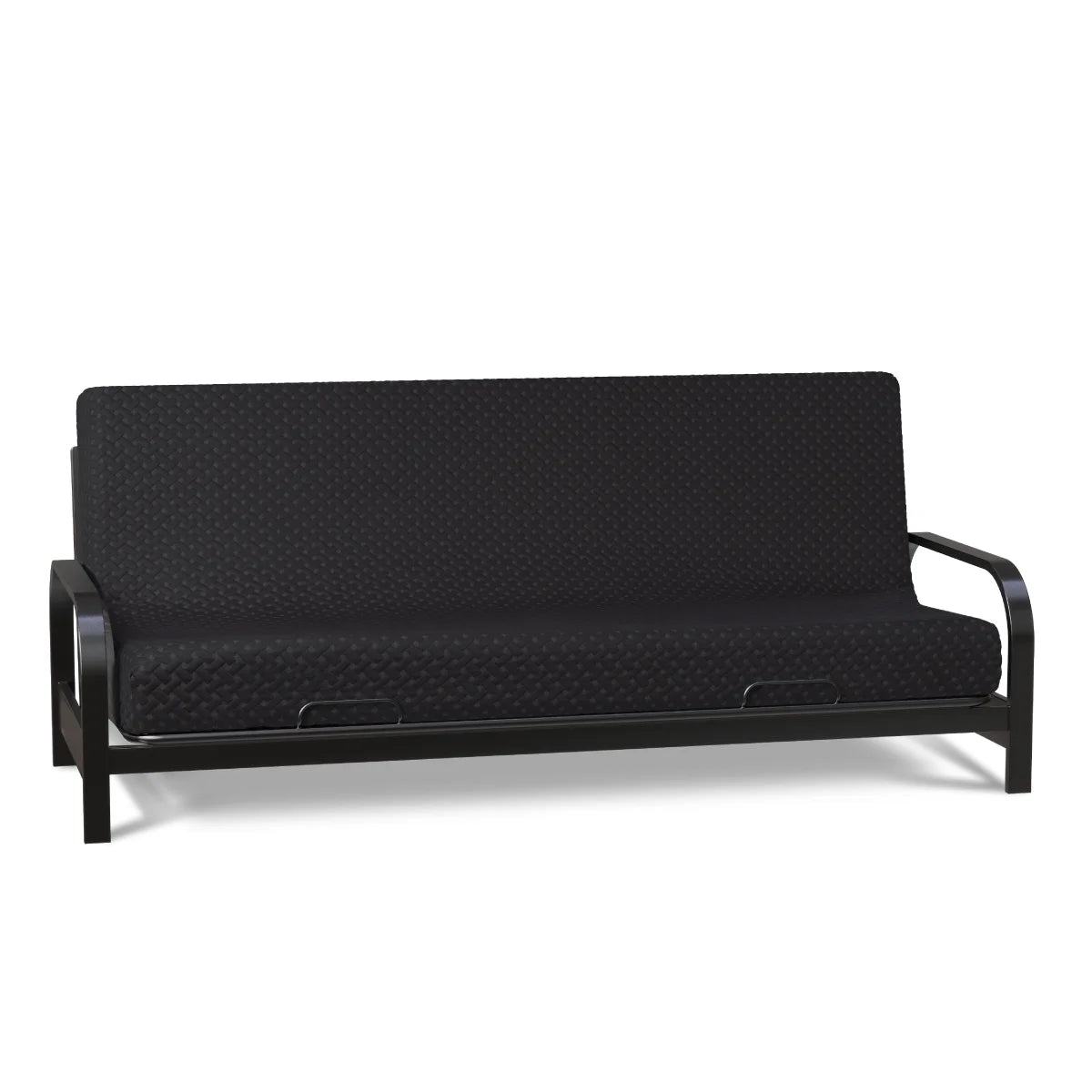 Memory Foam Futon Sofa Bed Mattress Full Size Midnight Black W9112