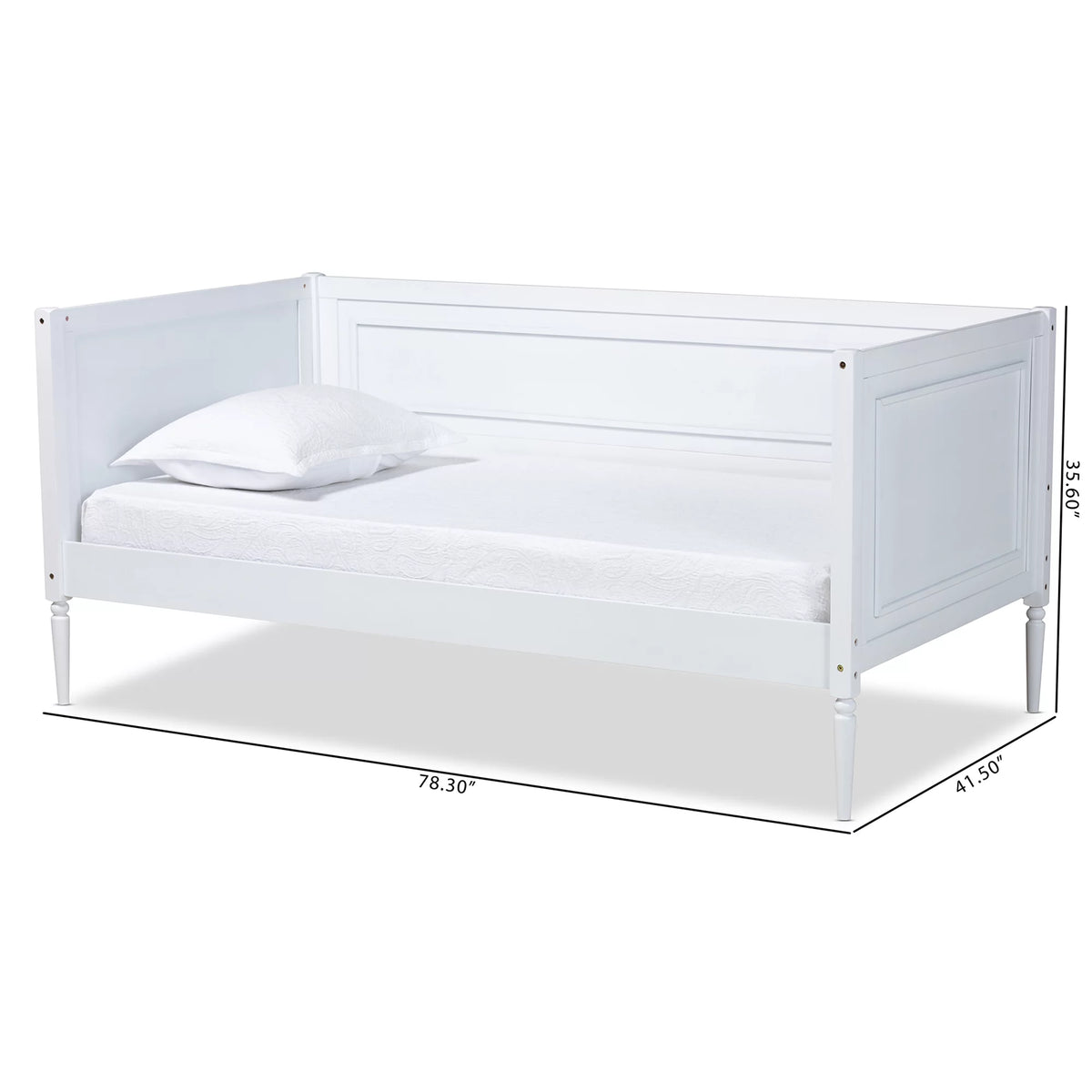 White Wood Daybed N18084