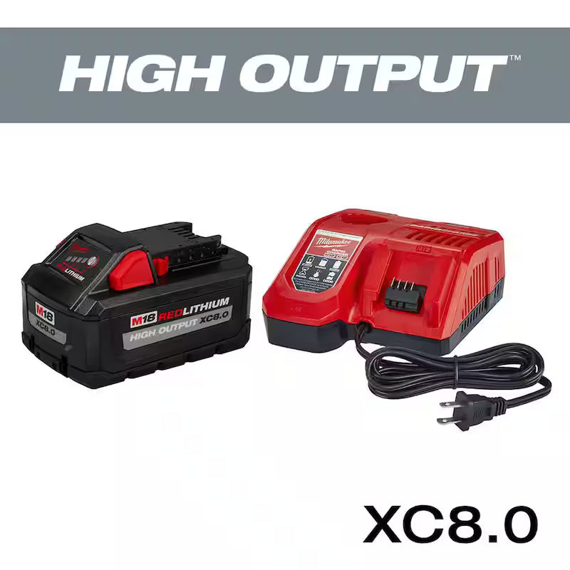 18-Volt Lithium-Ion Brushless Cordless 4-1/2 in./5 in. Grinder with Starter Kit J970