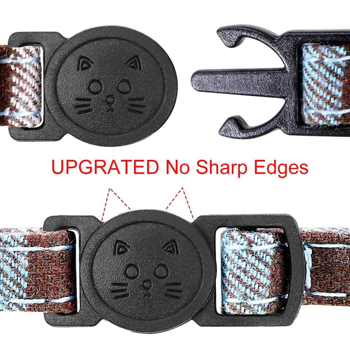 Breakaway Cat Collar with Bow Tie and Bell A1980