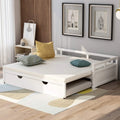 White Daybed with Trundle G82579