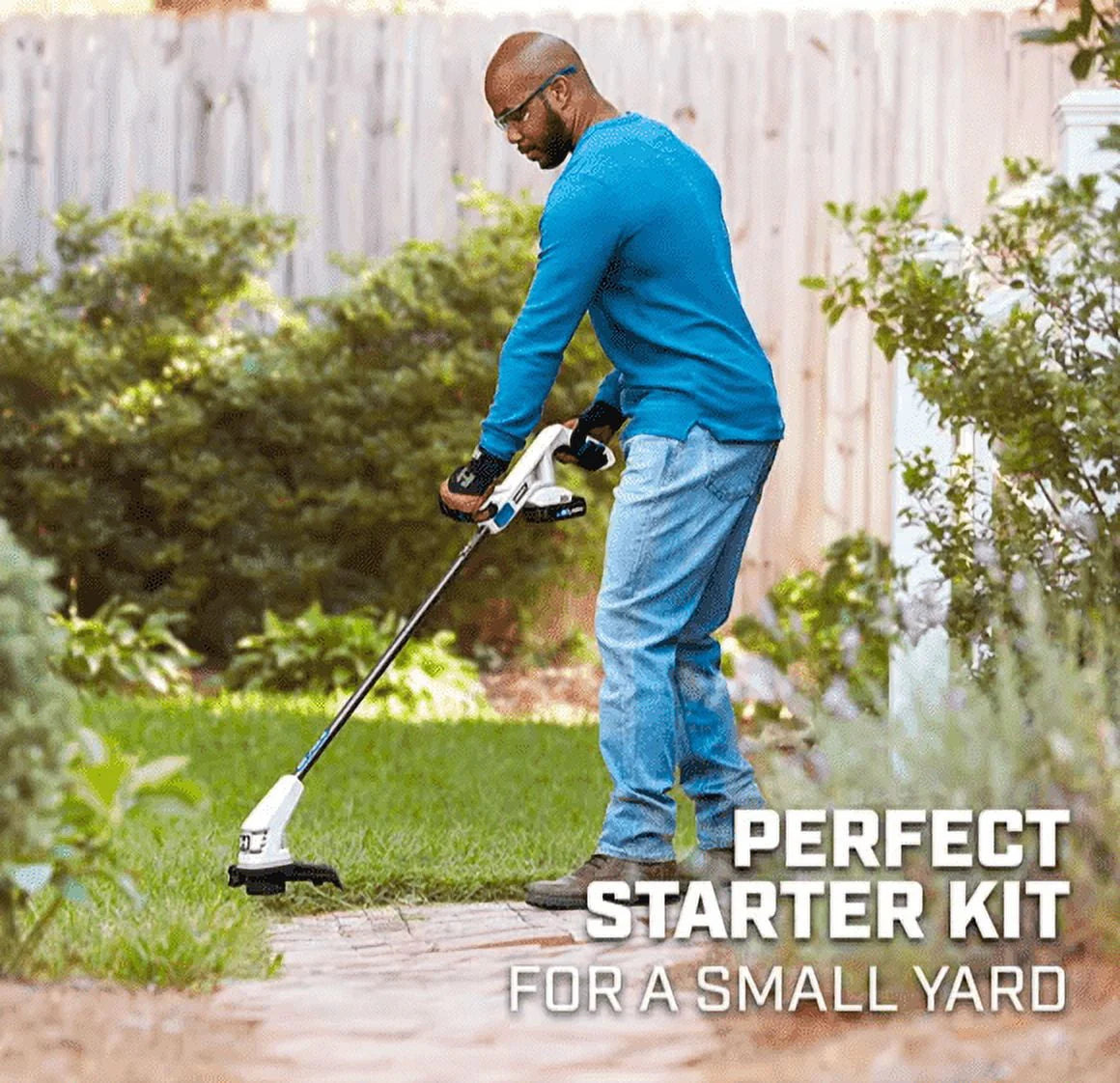 20-Volt 10-inch String Trimmer Leaf Blower Combo Kit N1601