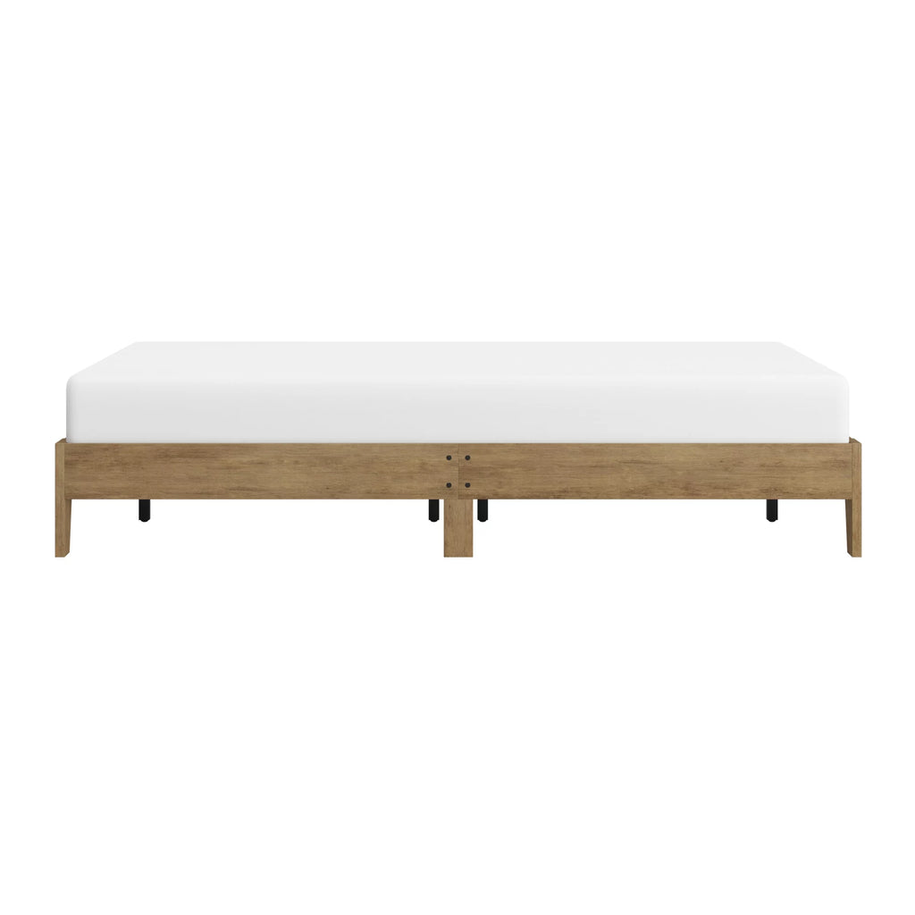 Queen Wood Platform Bed S830937