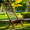 Folding Roping Wood Chair O37030