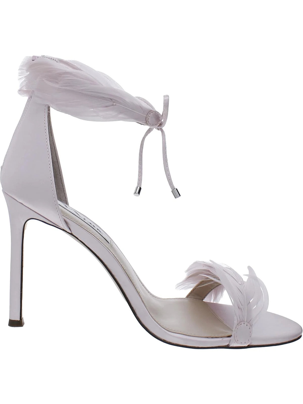 Satin Feather Heels C167523