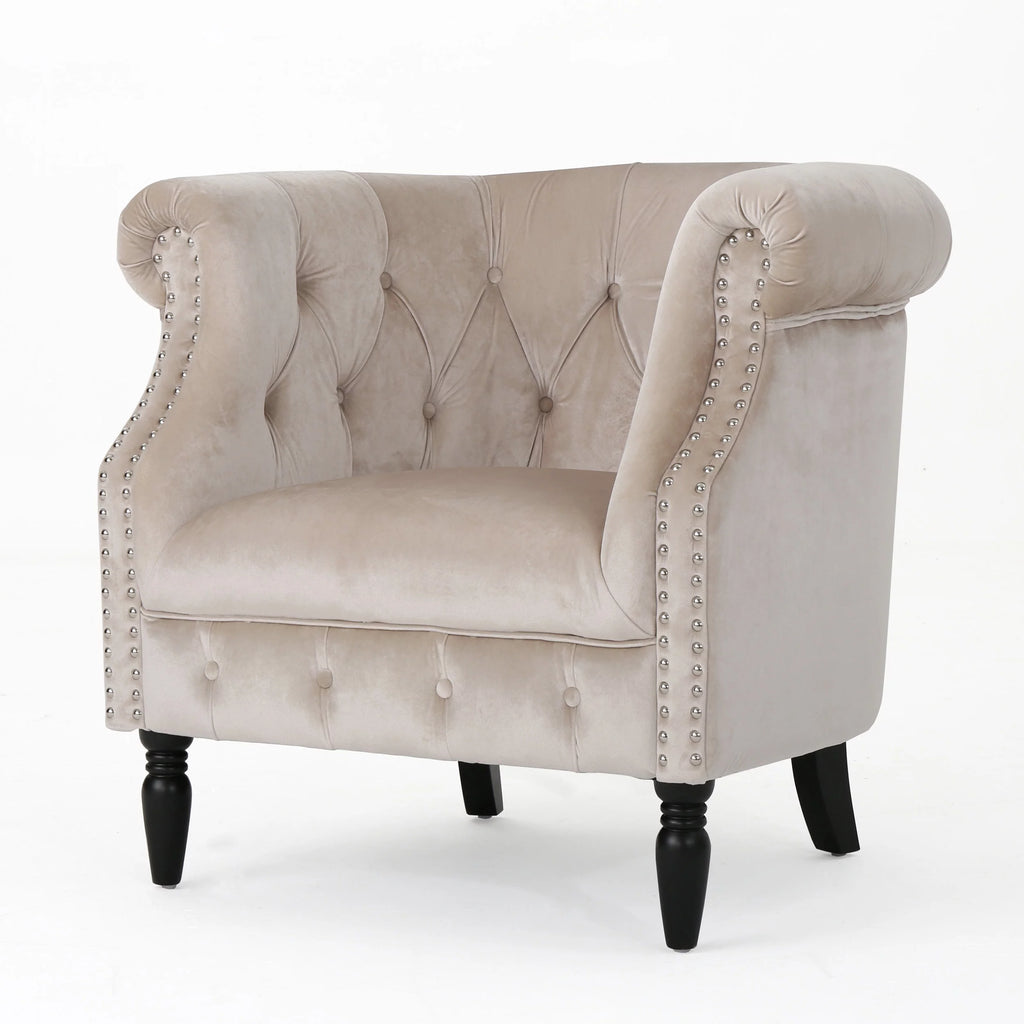 Velvet Club Chair J864876
