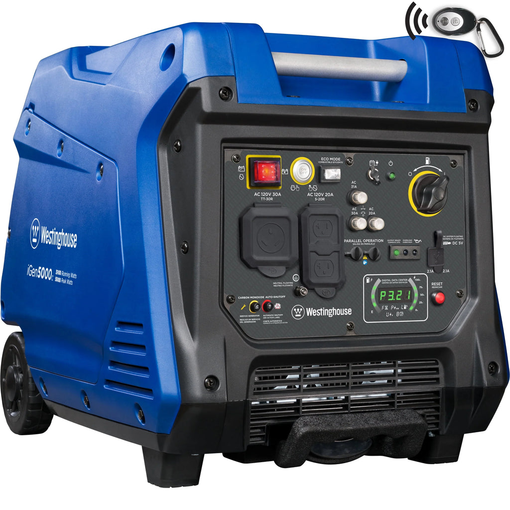 Gasoline Powered Portable Inverter Generator with CO Sensor R610623