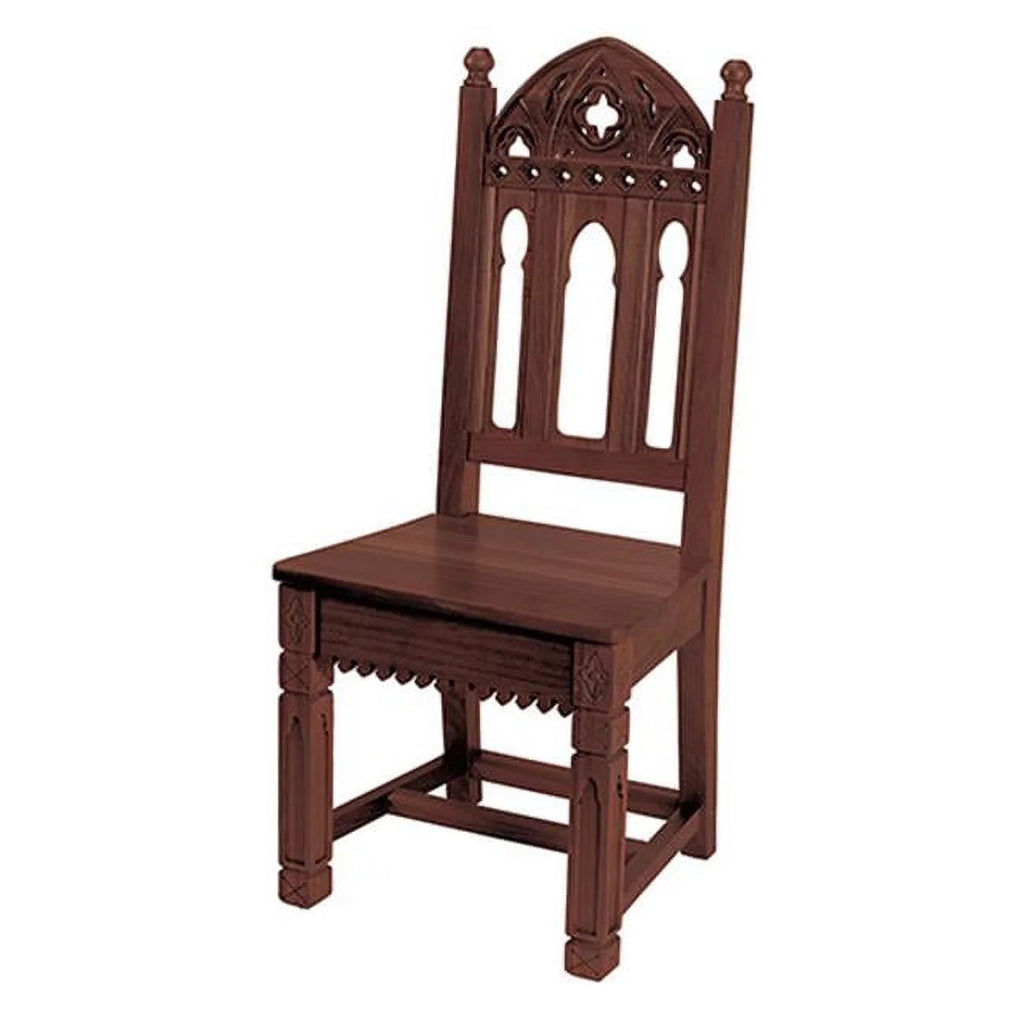 Gothic Side Chair - Walnut R9880